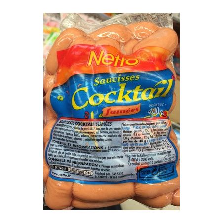 Netto Saucisse Cocktail 400G