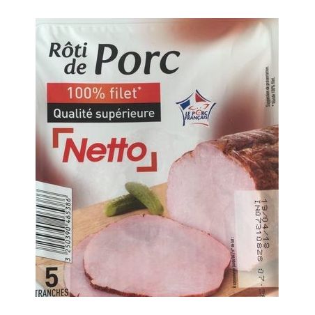 Netto Roti De Porc Cuit 150G