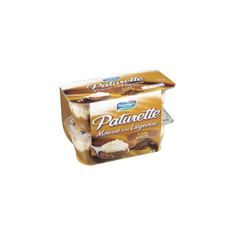 Paturages Paturet.Mousse Lieg.Choco4X80G