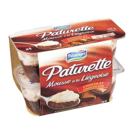 Paturages Paturet.Mousse Lieg.Cafe 4X80G