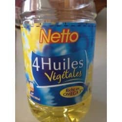 Netto Selection 4 Huiles 1 L