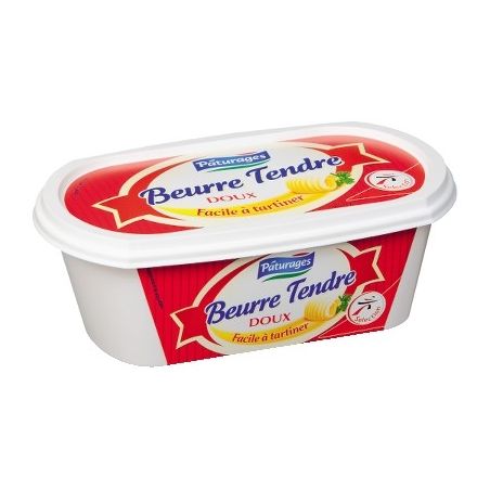 Paturages Pat Beurre Tendre Doux Bq 250G