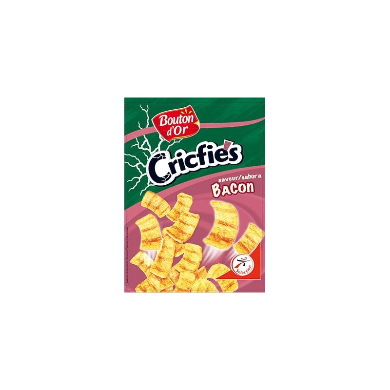 Bouton Or D'Or Cricfies Bacon 60G