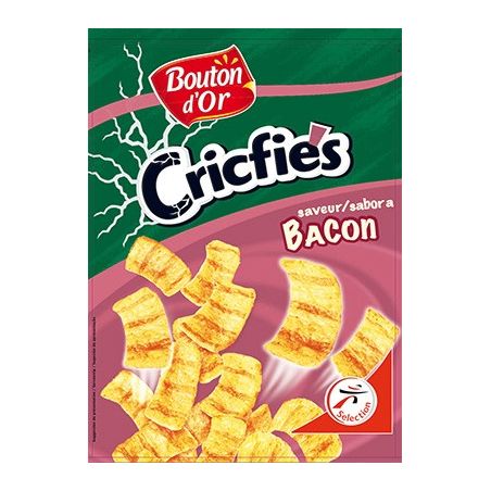 Bouton Or D'Or Cricfies Bacon 60G