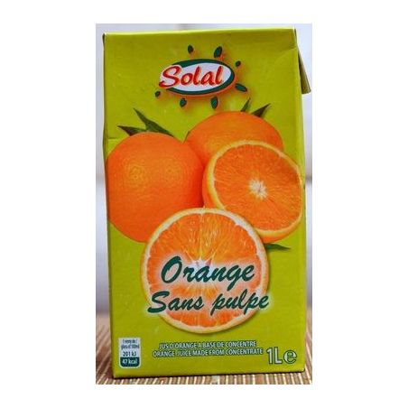 Solal Jus D Orange Abc Brik 1L