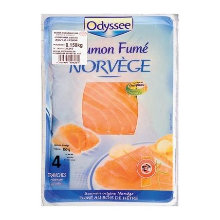 Odyssee Odys. Saumon Fume Norvegien150