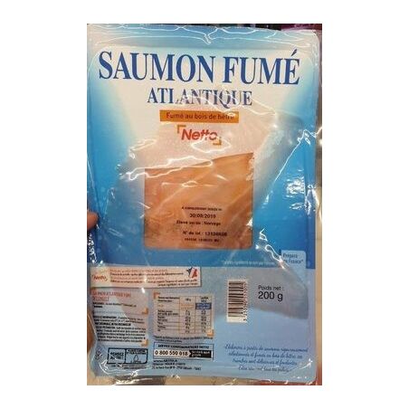 Netto Saumon Fume 200G