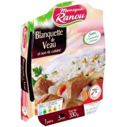 Ranou Blanquett Veau & Riz330G
