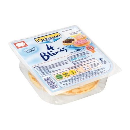 Odyssee Blinis X 4 Soit 200Gr