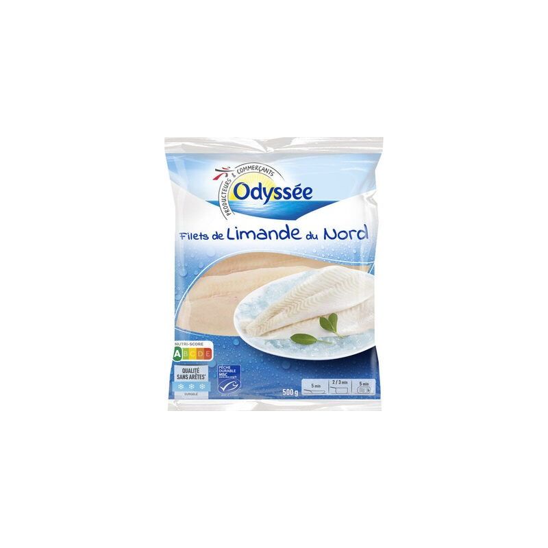 Odyssee Odysse Filet Limande Nord 500G