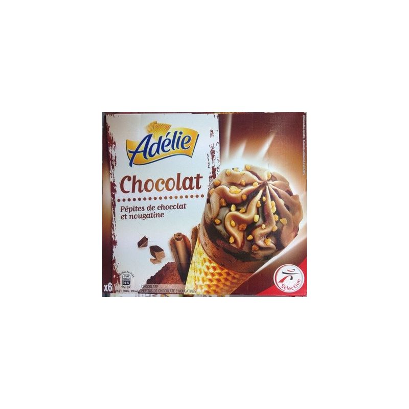 Adelie Cone Choco X6 430G