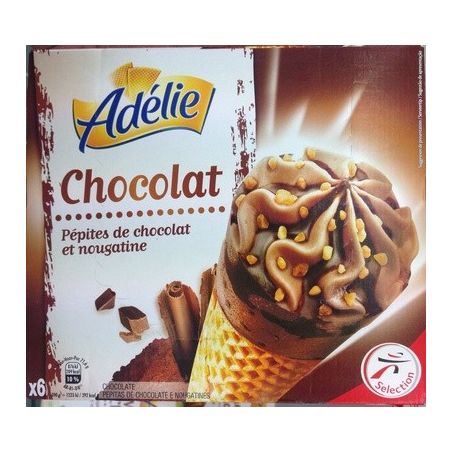 Adelie Cone Choco X6 430G