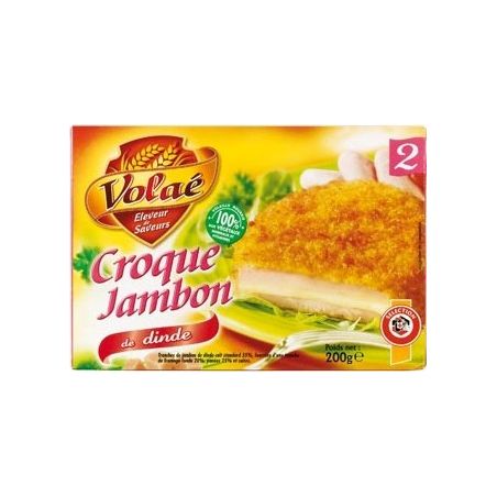 Volae Croque Jambon Dinde 200G