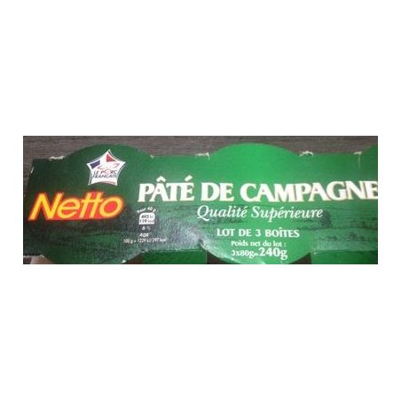 Netto Pate Campag3X1/10 240G