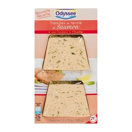 Odyssee Entree Saumon 2Tr 140G