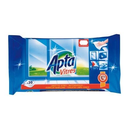 Apta Lingettes Vitres Rech.X20