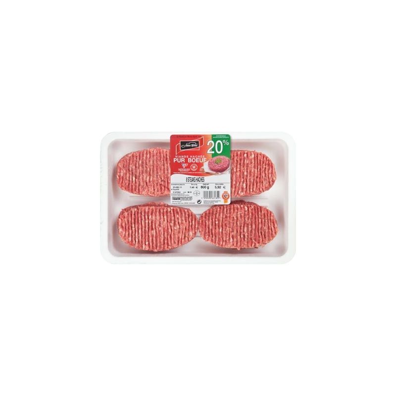 Jean Roze Jroze Steak Hache 20% 8X100G
