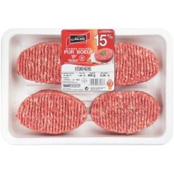 Jean Roze Jroze Steak Hache 15% 8X100G