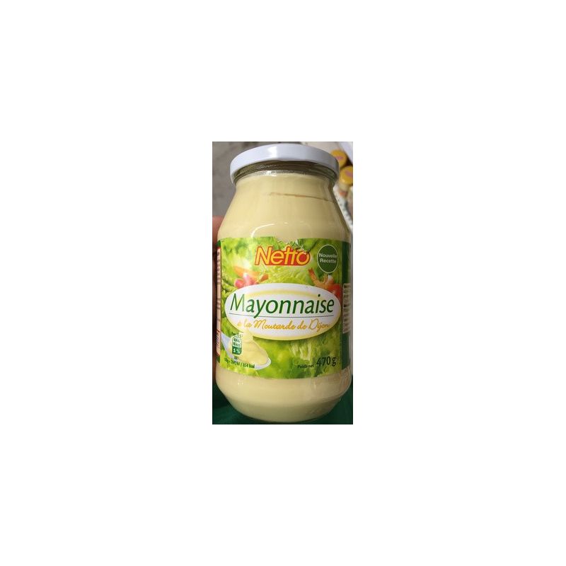 Netto Mayonnaise Bocal 477G