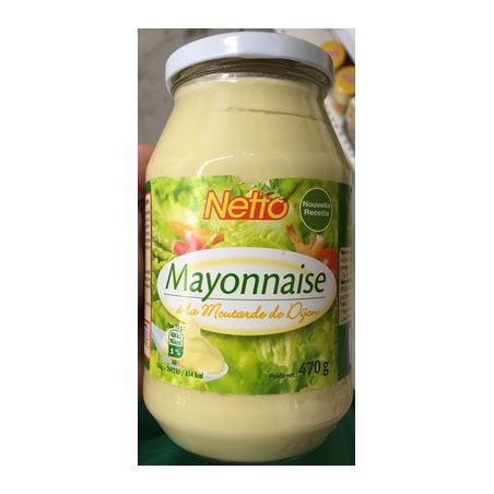 Netto Mayonnaise Bocal 477G