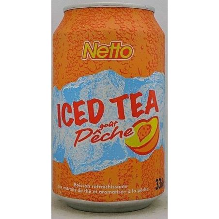 Netto Iced Tea Peche Bte 33Cl