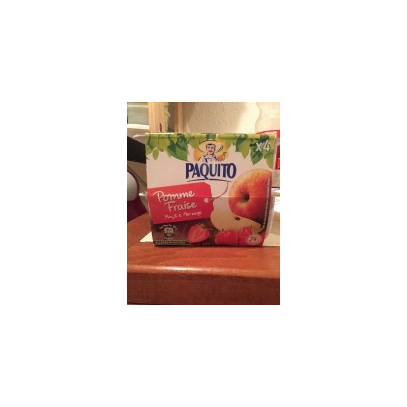 Paquito Paquit.Des.Frt Pom/Frais4X100G