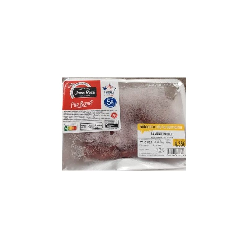 Jean Roze Sub/Jroze Tartare Vrac 5% 350G