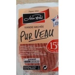 Jean Roze Sub/Jr Steak Hache Veau 2X100G