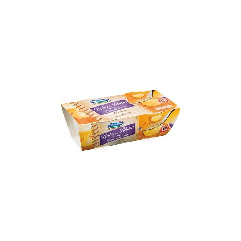 Paturages Baba Au Rhum 2X150G