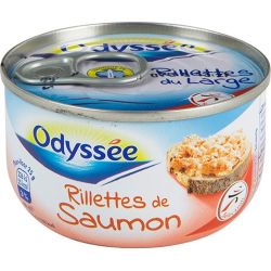 Odyssee Rillettes Saumon 125G