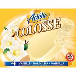 Adelie Col Choco Blanc X4 313G