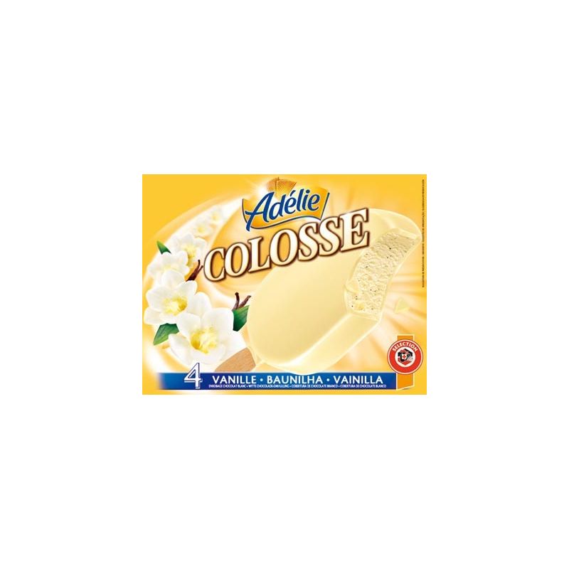 Adelie Col Choco Blanc X4 313G