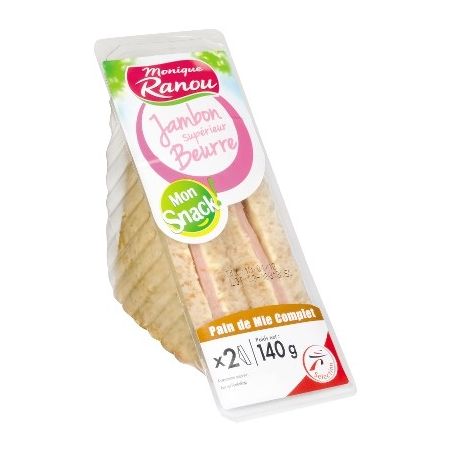 Ranou Sdw Jambon Beurre 125G