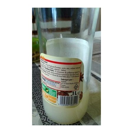 Netto Sirop Anis Bouteille 1L