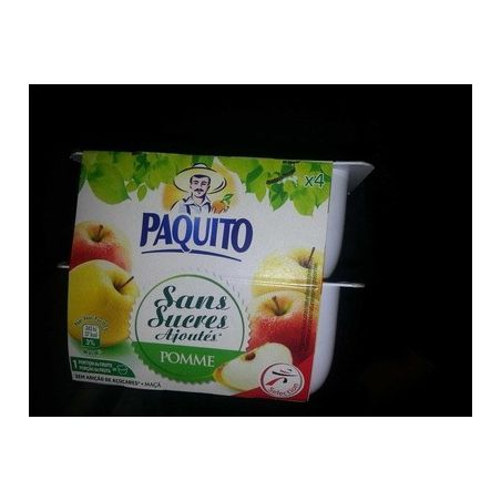 Paquito Puree Pom Ssucre4X100G