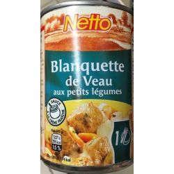 Netto Blanquette Veau 400 G