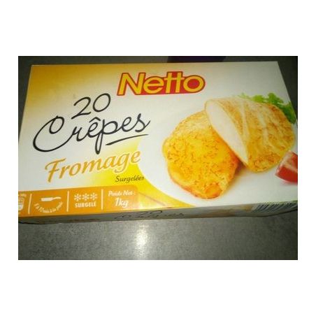 Netto 20 Crepe Fromage 1K
