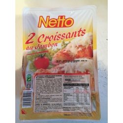Netto Croissant Jambon2X170G
