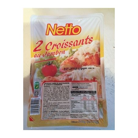 Netto Croissant Jambon2X170G