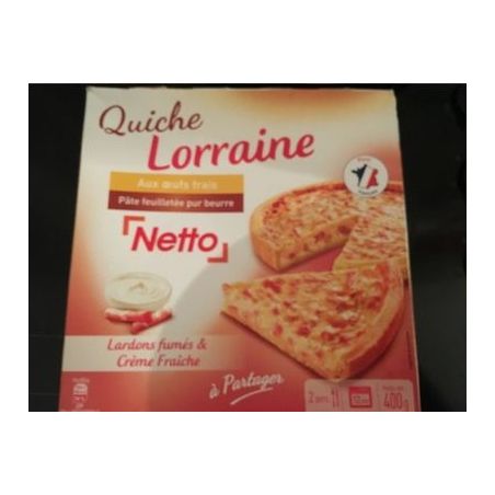 Netto Quiche Lorraine 400G