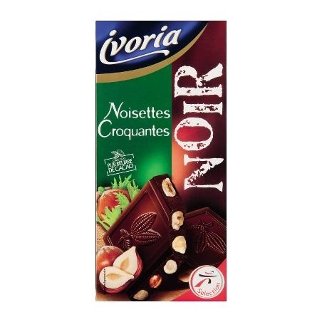 Ivoria Bloc Noir Noiset. 200G