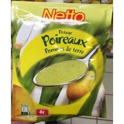 Netto Potage Poireaux/Pdt 74G