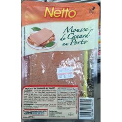 Netto Mousse Canard Porto 200G