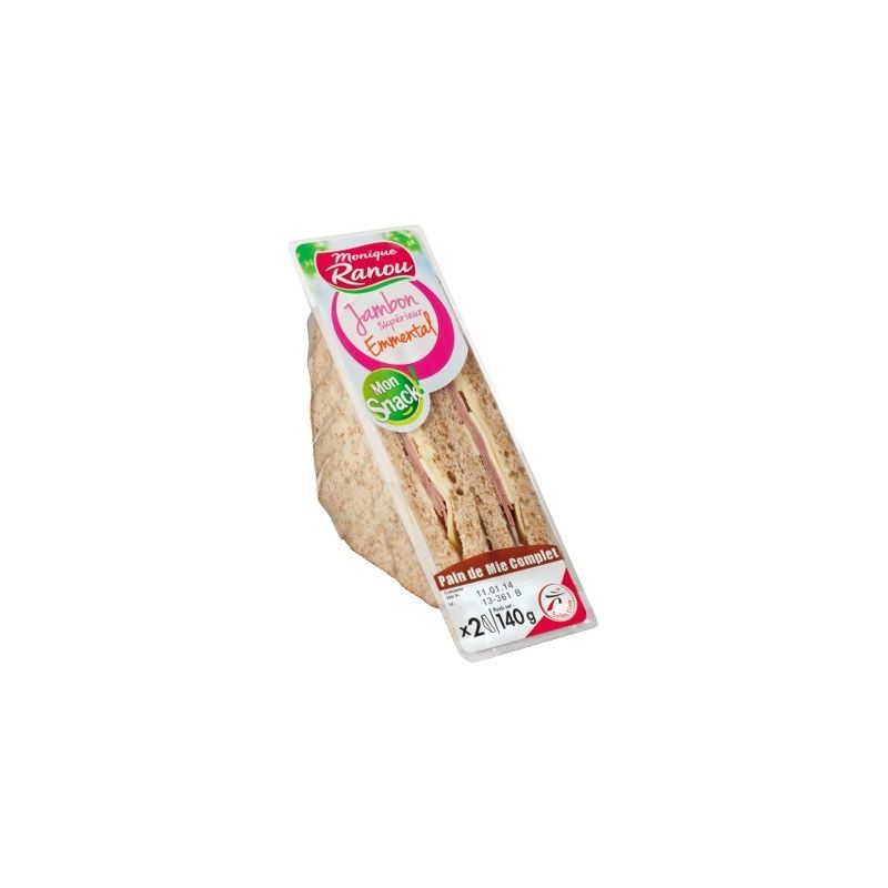 Ranou Sdw Jambon Emmental140G