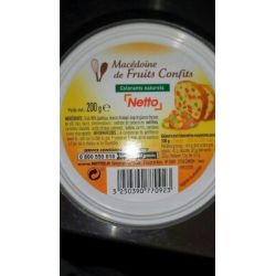 Netto Macedoine Fr.Confit 200G