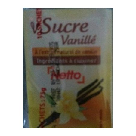 Netto Sucre Vanille X10 75G