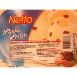 Netto Bac Rhum Raisins 500G