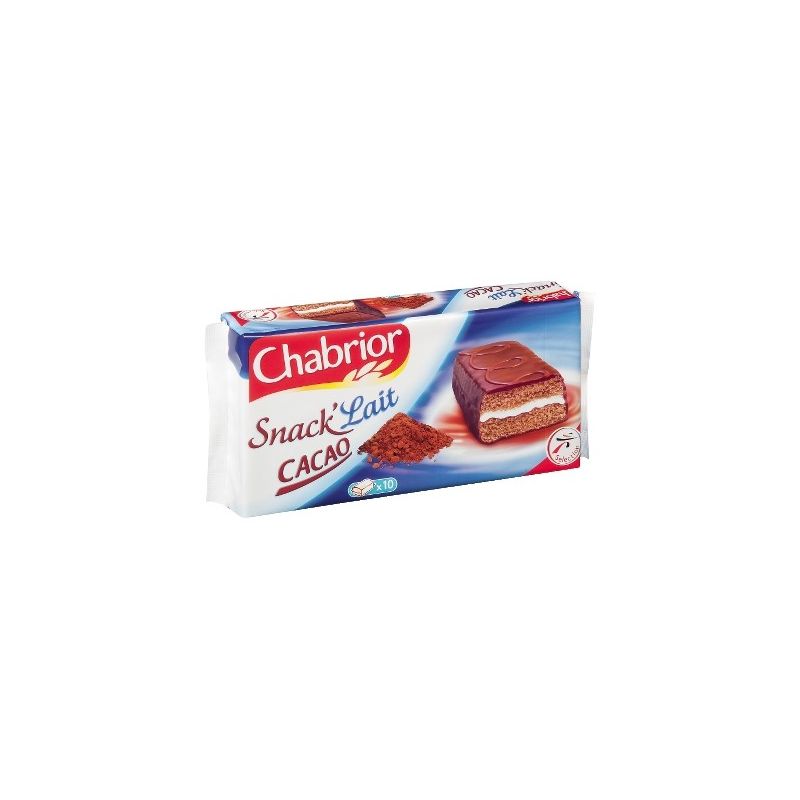 Chabrior Chab 10 Snack Lait Cacao 420G