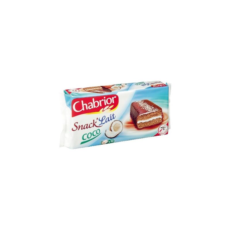Chabrior Chab 10 Snack Lait Coco 420G