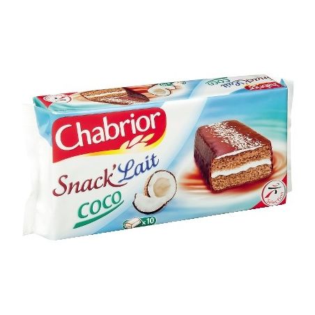 Chabrior Chab 10 Snack Lait Coco 420G